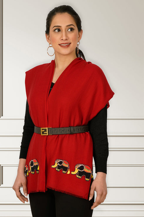 Mysore Charm Wool Silk Stole