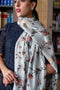 Peony Dream Pure Cashmere Stole