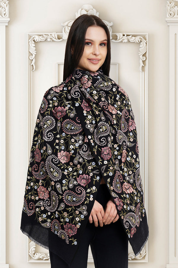 Paisley Love Pure Cashmere Stole