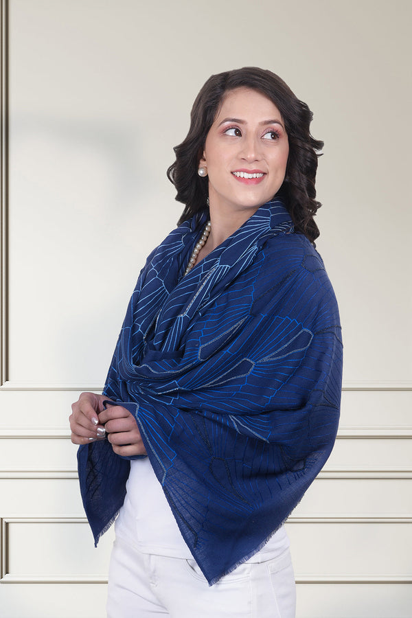 Cascading Brilliance Pure Cashmere Stole