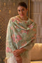 Dewey Garden Embroidered Pure Cashmare Stole
