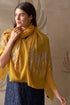 Shooting Stars | Embroidered Wool Silk Stole