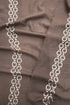The LinkedIn | Embroidered Fine Wool Silk Stole