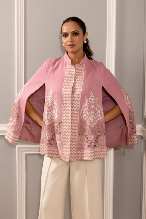 Royal Chevron Cape