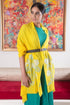 Floraison | Embroidered Wool Silk Stole