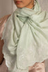 Poppy Whisper | Embroidered Wool Silk Stole