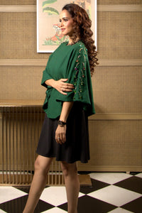 The Cascading Fall Poncho
