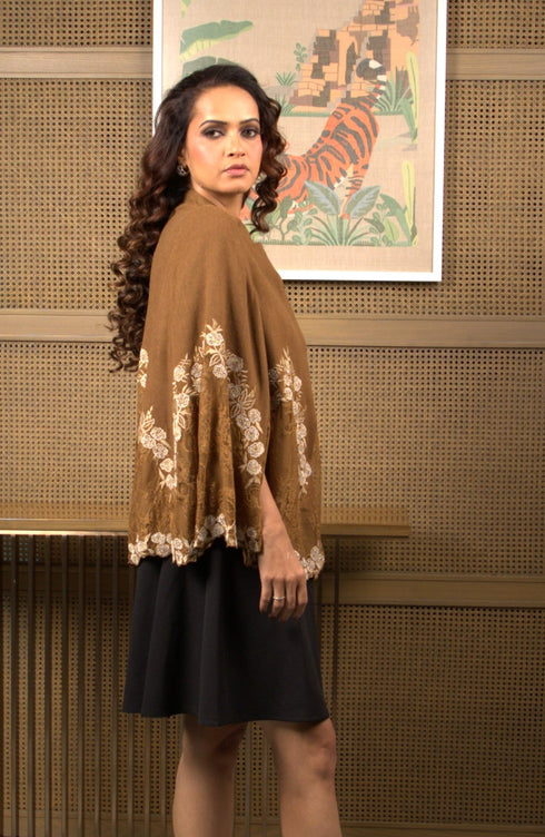 French Baroque Lace Cape