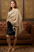Reversible Twist | Embroidered Wool Silk Stole
