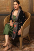 Reversible Twist | Embroidered Wool Silk Stole
