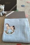 Baby Bubbles Loves Lakdi ki Kaathi | Personalized Baby Blanket