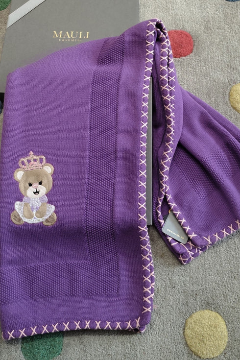 Baby Bear Princess | Personalized Baby Blanket