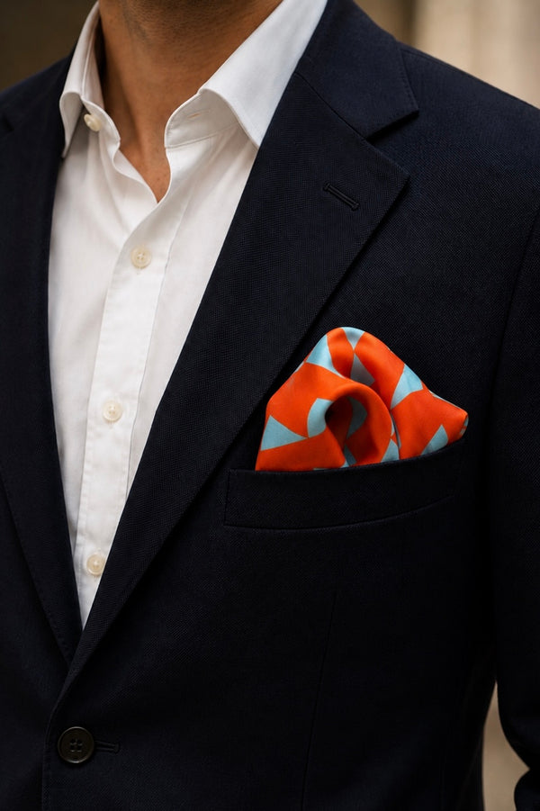 Monte Sole | Pure Silk Pocket Square
