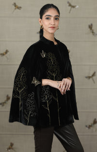 Mauli Velvet Lupine Flower Cape