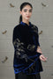 Mauli Velvet Lilly Vine Cape