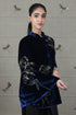 Mauli Velvet Lilly Vine Cape