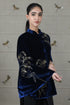 Mauli Velvet Lilly Vine Cape