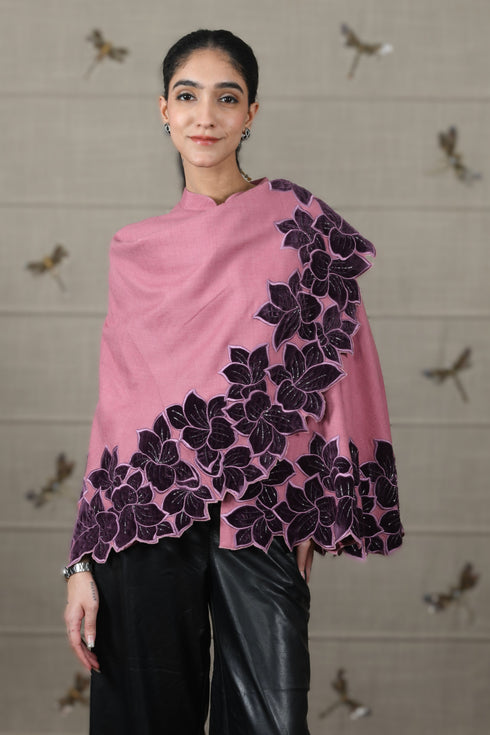 Mauli Lily Scarlet Bloom Cape