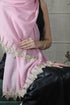 Petals Sparkle | Wool Silk Embroidered Stole