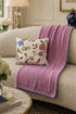 The Comfort Layer | Embroidered Cotton Knit Throw