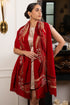 Leafy Affair | Embroidered Wool Silk Stole
