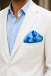 The Modernist Petal | Pure Silk Pocket Square