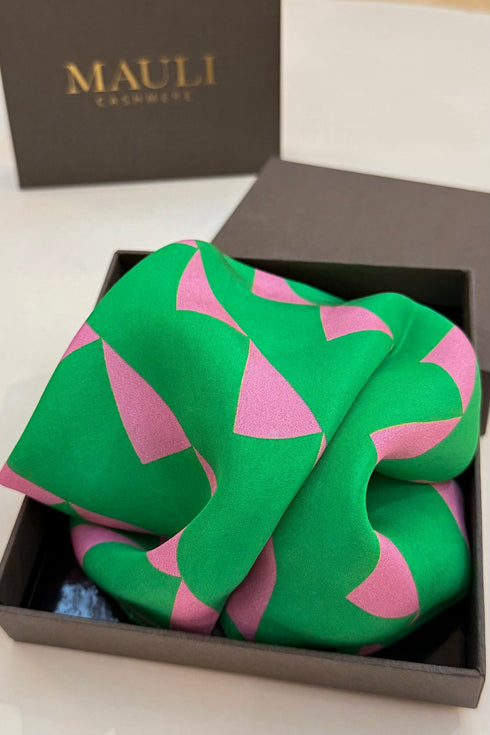 Monte Rosso | Pure Silk Pocket Square