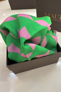 Monte Rosso | Pure Silk Pocket Square