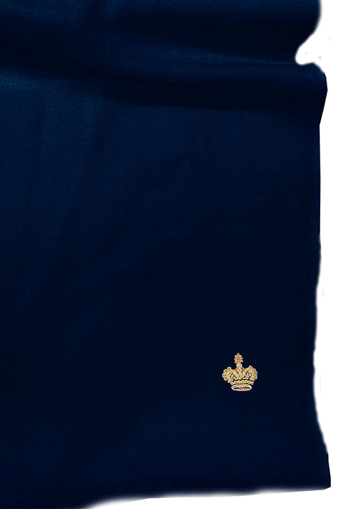 The Crown Diamond Weave Pure Cashmere Shawl