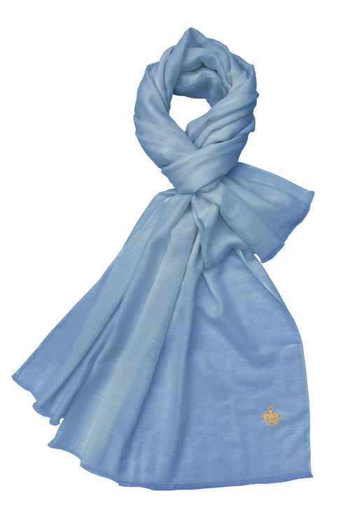 The Crown Diamond Weave Pure Cashmere Shawl