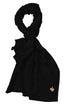 The Crown Diamond Weave Wool Silk Personalized Stole