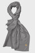 The Crown Diamond Weave Wool Silk Personalized Stole