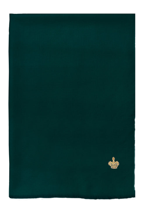 The Crown Diamond Weave Pure Cashmere Shawl