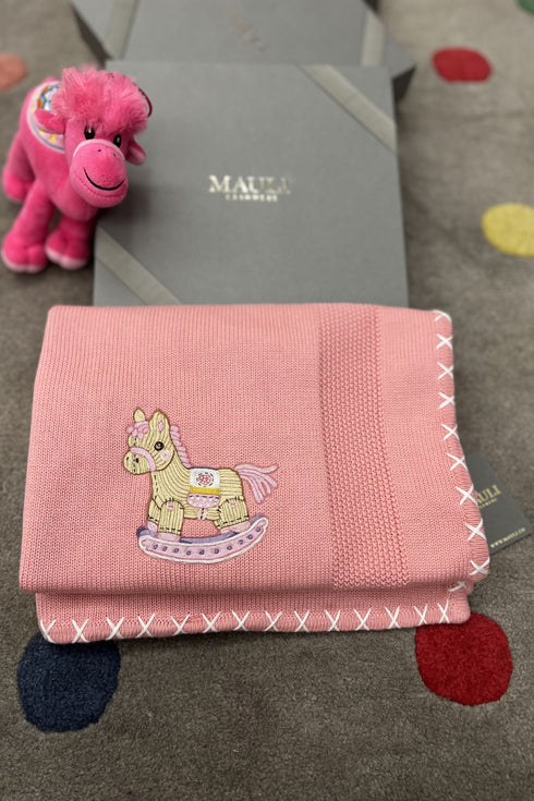 Baby Rio can't stop Rocking | Personalized Baby Blanket & Cushion