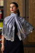 Dainty Petals Wool Silk Stole